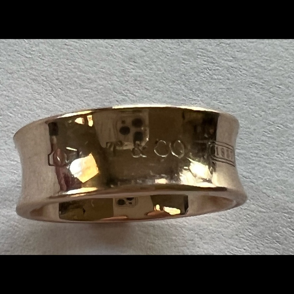Tiffany & co Rubedo ring medium with size 5.5 - Picture 10 of 10